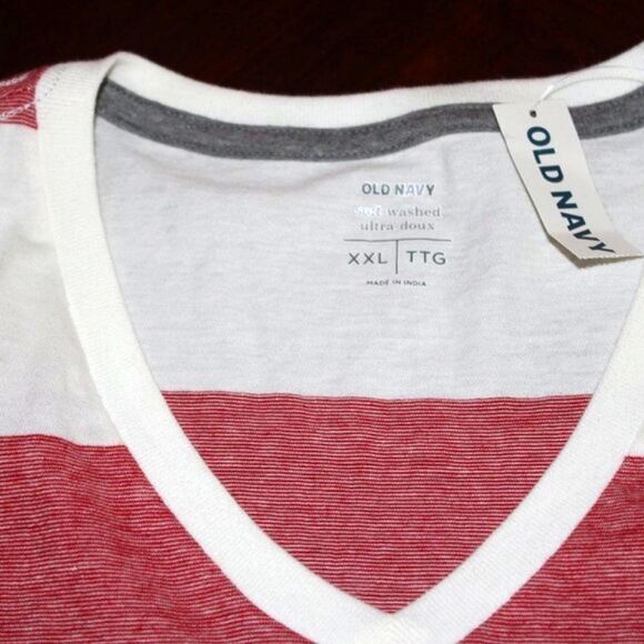 Old Navy Striped Tee XXL - Nwt - Picture 5 of 6